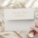 Search for gold wedding envelopes Minimalist