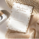 Search for baby shower and prediction advice cards Gender neutral