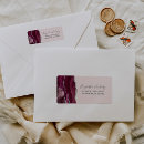 Search for pink and silver return address labels Modern
