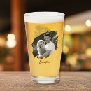 Search for a white christmas beer glasses Unique