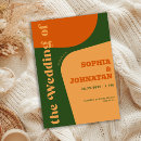 Search for orange color invitations Colorful