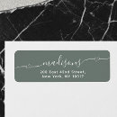 Search for typography return address labels Handwritten script