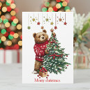 Search for teddy bear christmas invitations Festive