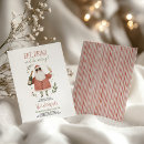 Search for champagne christmas invitations Santa