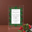 Search for christmas tree wedding invitations Woodland
