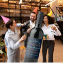 Search for retirement party wine labels Retiree