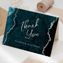 Search for teal turquoise thank you cards Elegant