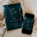 Search for teal silver save the dates Elegant