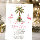 Search for flamingo christmas invitations Palm