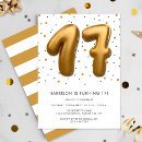 Search for 17th birthday invitations Trendy