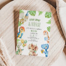 Search for roaring fun invitations Watercolor