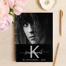 Search for unique notebooks Monogram monogrammed name