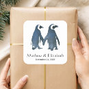 Search for penguin wedding stickers Animals