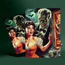 Search for horror girl postcards Halloween