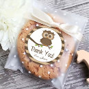 Search for baby owl stickers Baby shower thank you
