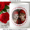 Search for red heart coffee mugs Mum