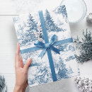 Search for blue toile wrapping paper Classic