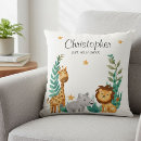 Search for safari nursery cushions Boys