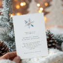 Search for snowflake winter wedding invitations Modern