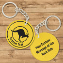 Search for yellow cross key rings Animal