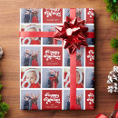 Search for holiday wrapping paper Photo collage