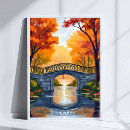 Search for autumn in the park posters River