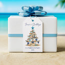 Search for beach christmas gift tags Seas and greetings