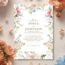 Search for colorful wedding invitations Spring summer fall