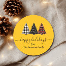 Search for classic pattern stickers Merry christmas