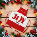 Search for joy aprons Merry christmas