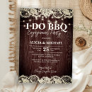 Search for vintage i do bbq invitations Couples shower