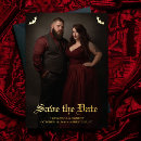 Search for gothic save the dates Hallowedding