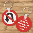 Search for traffic sign key rings Highway