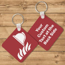 Search for safety key rings Red