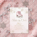 Search for skate party invitations Pink
