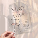 Search for vino before vows invitations Contemporary