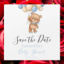 Search for baby shower save the date magnets Teddy bear