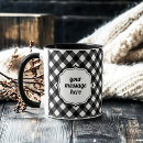 Search for black gingham mugs For her