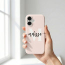 Search for brush calligraphy iphone cases Girly