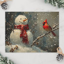 Search for snowman painting postcards Xmas
