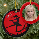Search for black ballerina christmas tree decorations For her