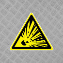 Search for explosion stickers Danger