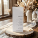 Search for thank you menus Elegant