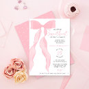 Search for a little sweetheart is on the way baby shower invitations Bow