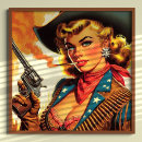 Search for vintage western posters Cowgirl