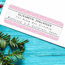 Search for polka dots return address labels Elegant