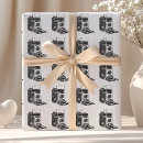 Search for camera gift wrap Black and white
