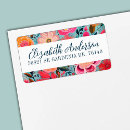 Search for girly floral return address labels Pretty