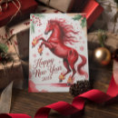 Search for new year thank you cards Watercolor