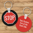 Search for stop sign key rings Symbol